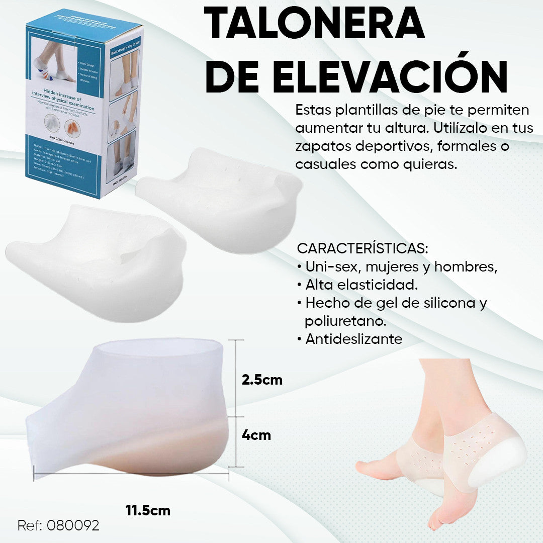 TALONERA ELEVADOR DE ALTURA (ENVÍO GRATIS ✈)