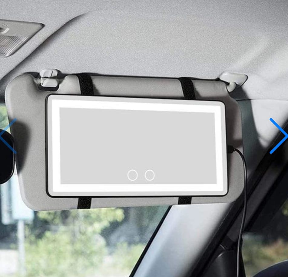Espejo LED Carro (Recargable⚡)