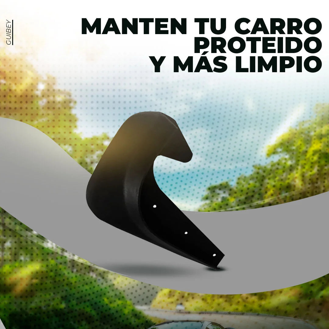 Kit Guardabarros Universales Carro (Incluye Tornillos)