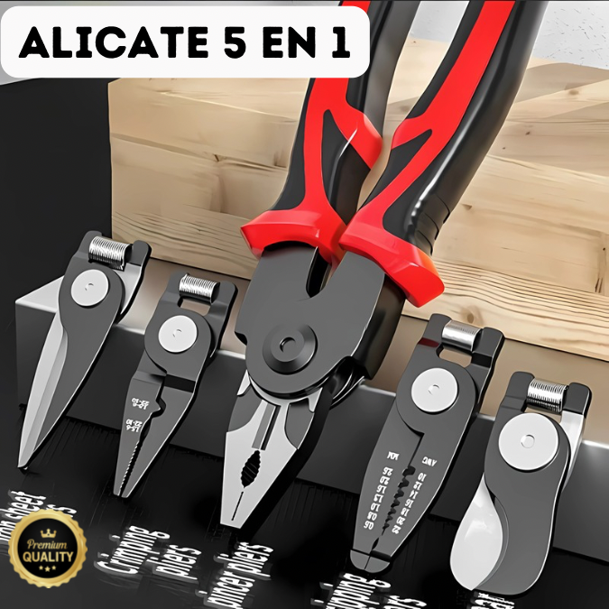 Alicate 5 en 1 Multifuncional