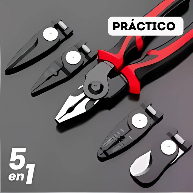 Alicate 5 en 1 Multifuncional