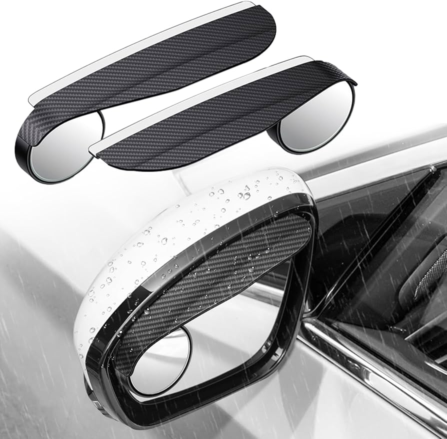 Kit x 2 Protectores Anti Lluvia + Zoom Retrovisor