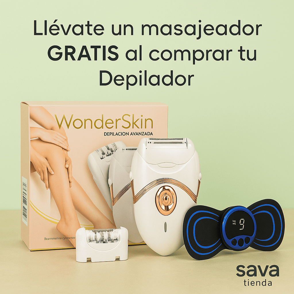 Depiladora Wonder Skin + Obsequio🎁