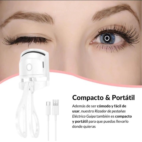 Encrespador de Pestañas Eléctrico (Recargable⚡)