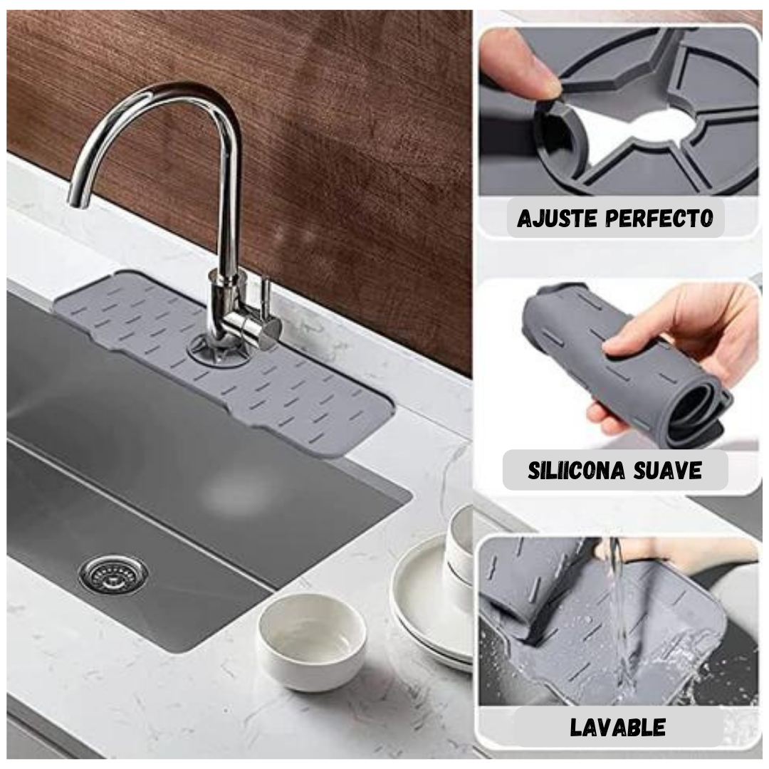 Escurridor Alfombrilla Para Grifo De Cocina y Baño