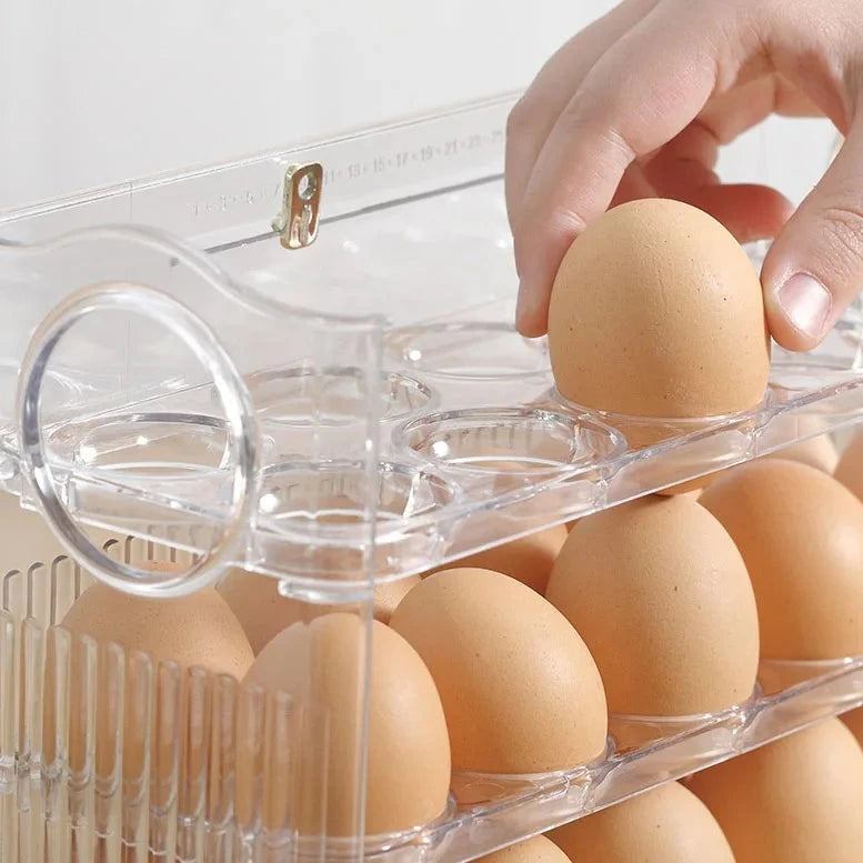 Organizador de Huevos de 3 Niveles (30 Huevos🥚)