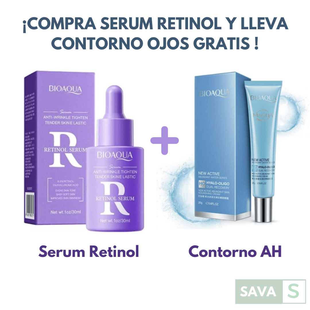 Serum Retinol 😍 + Obsequio Contorno Ojos (Envío Gratis 🚛)