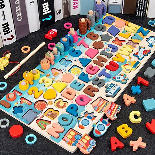 EduBoard™ - Tablero Sensorial Montessori