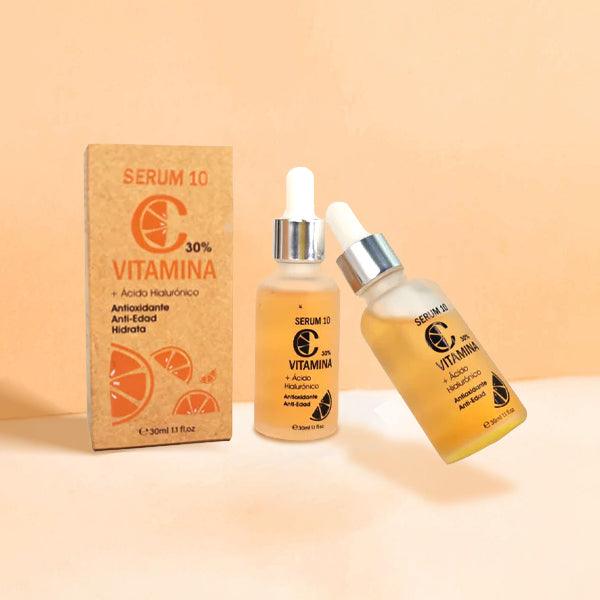 (Compra 1+1 Gratis)❗ Serum 10 Vitamina C 30%⭐⭐⭐⭐⭐