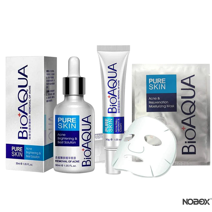 🤩KIT ANTI ACNE BIOAQUA ⭐⭐⭐⭐⭐ (ENVÍO GRATIS)