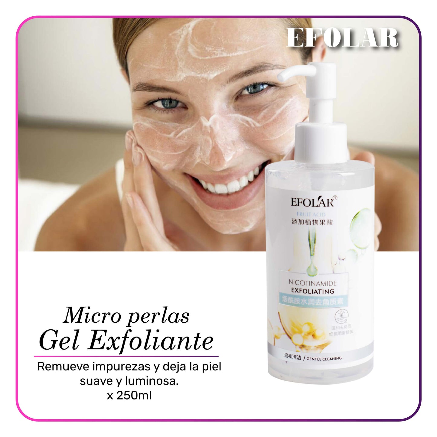 EFOLAR GEL EXFOLIANTE MICRO PERLAS