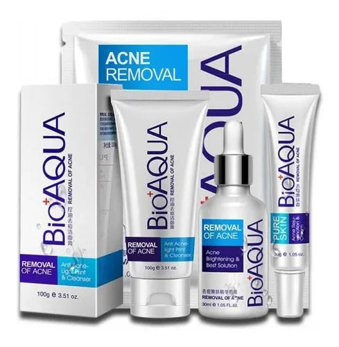 🤩KIT ANTI ACNE BIOAQUA ⭐⭐⭐⭐⭐ (ENVÍO GRATIS)