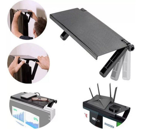 ESTANTE AJUSTABLE PARA TV Y MONITOR ⭐⭐⭐⭐⭐ (ENVÍO GRATIS)