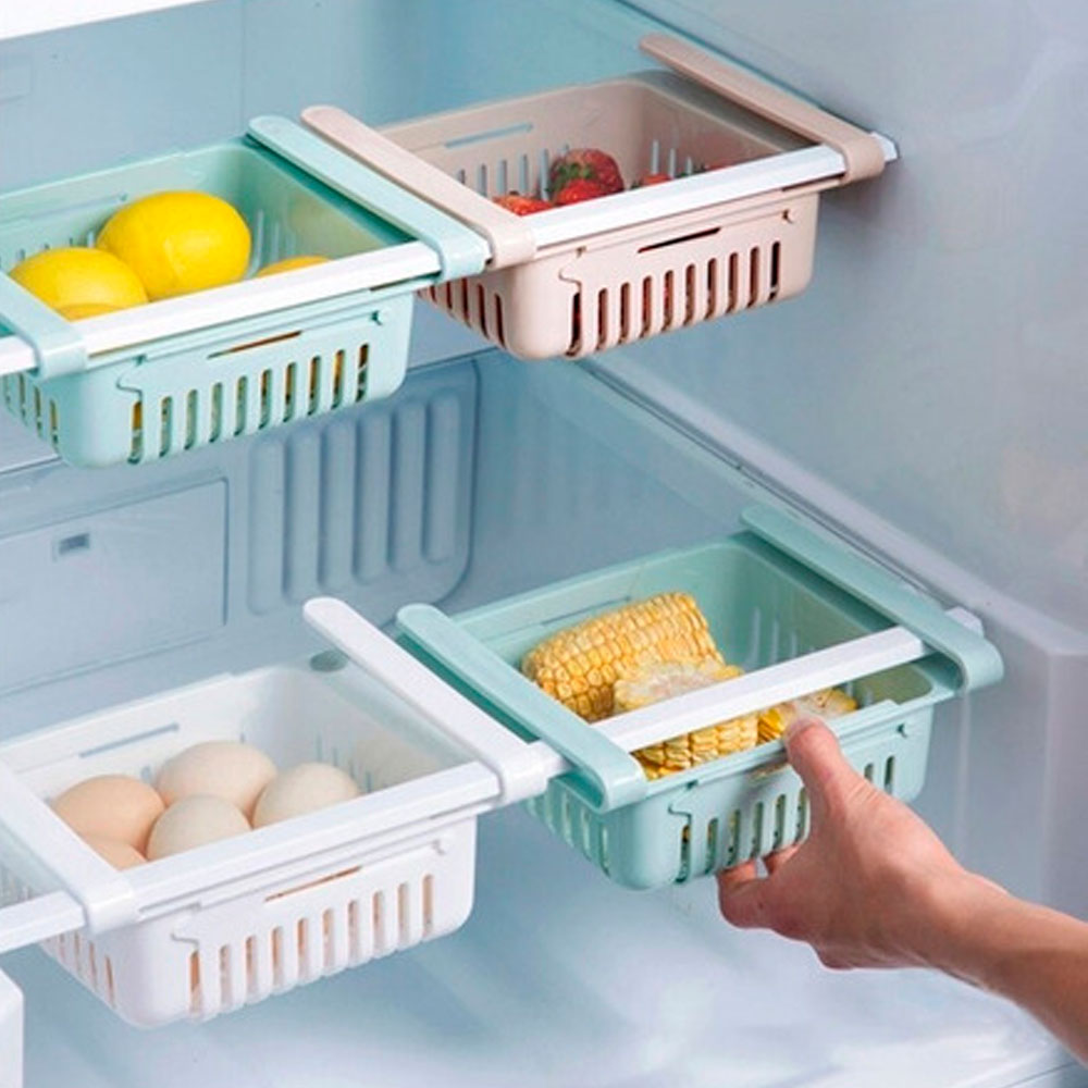 🤩 KIT X 4 ORGANIZADORES DE NEVERA ⭐⭐⭐⭐⭐ (ENVÍO GRATIS)
