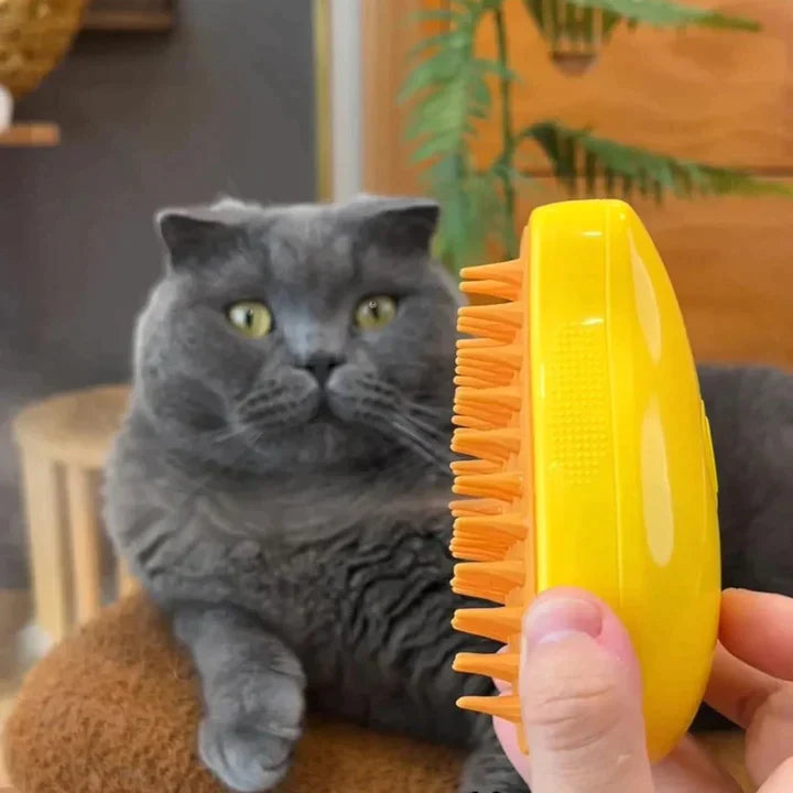 Cepillo Vaporizador Para Perros y Gatos (Recargable ⚡)