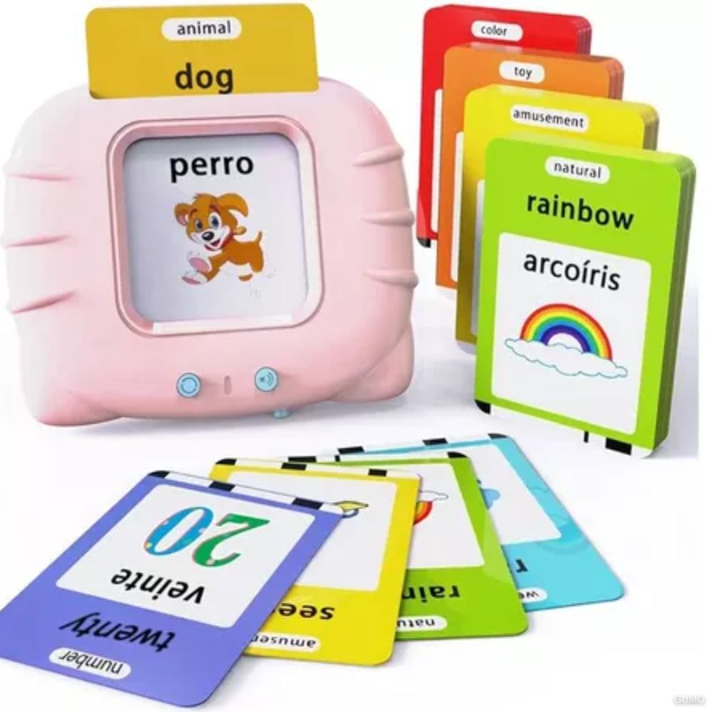 Juguete Montessori Tarjetas de Sonido 224 Palabras