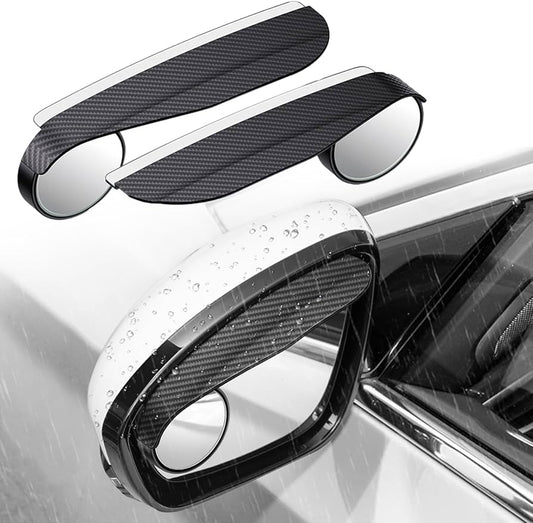 Kit x 2 Protectores Anti Lluvia + Zoom Retrovisor