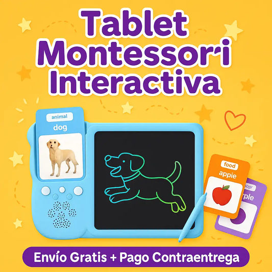 Tablet Montessori Interactiva 🎶