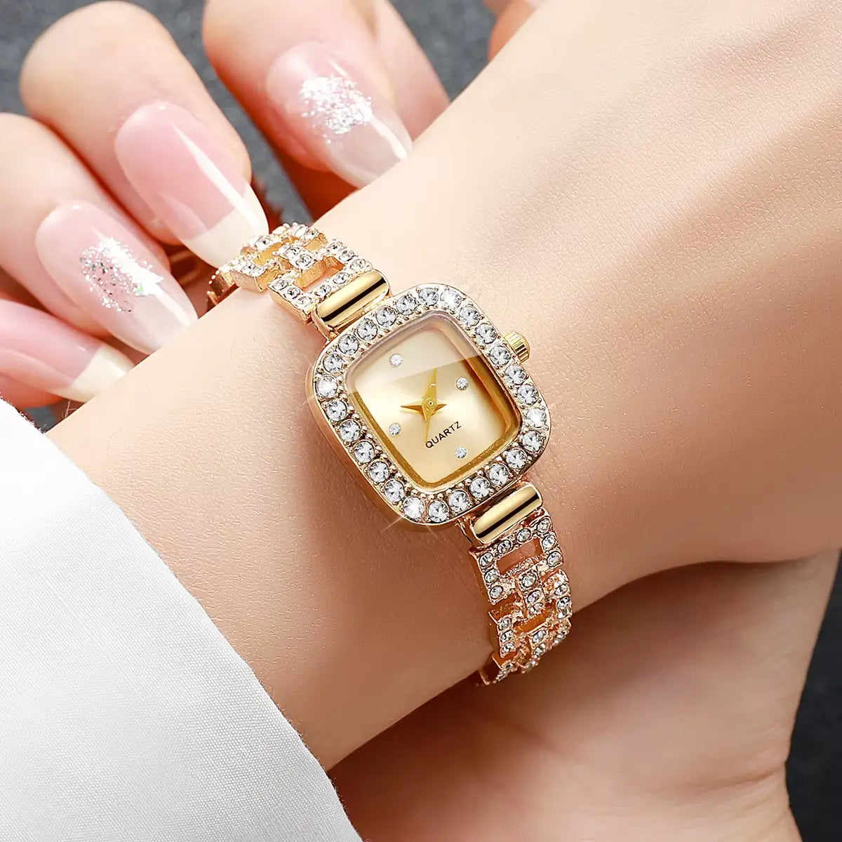 Aurora™ Reloj Joya Dorado para Mujer