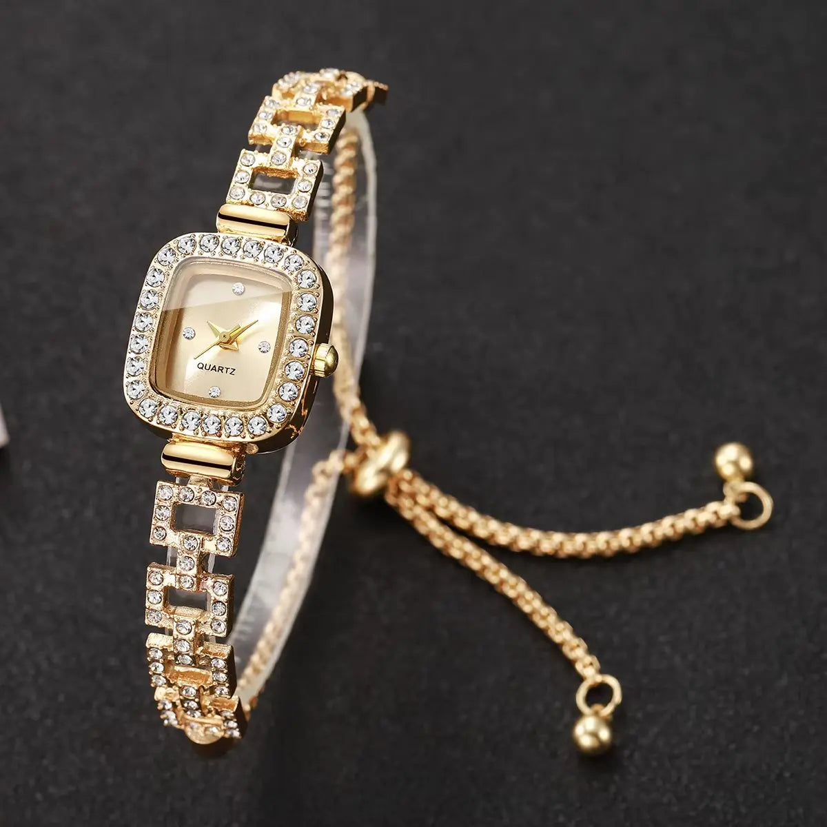 Aurora™ Reloj Joya Dorado para Mujer
