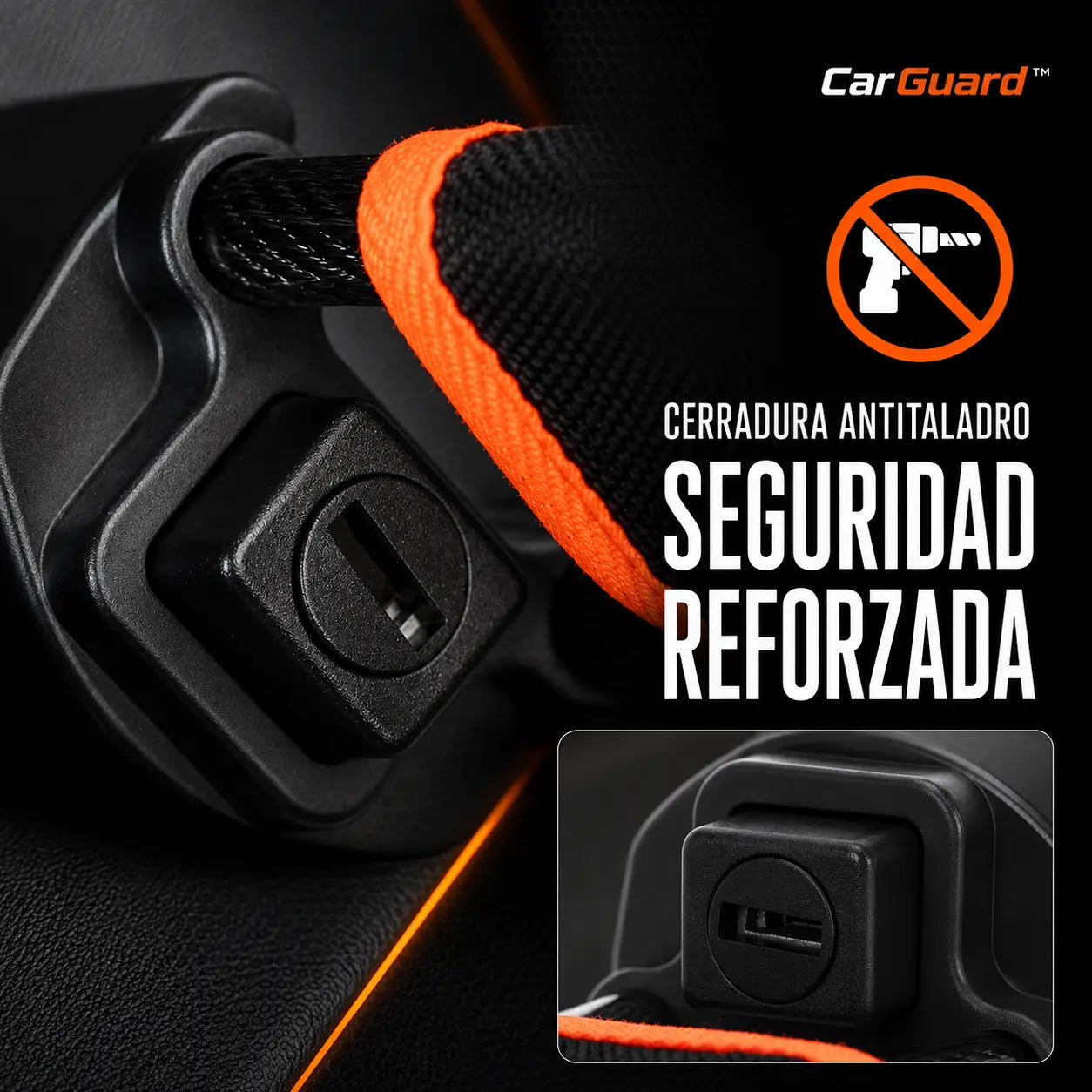 CarGuard™ Candado Antirrobo para Volante 🔒