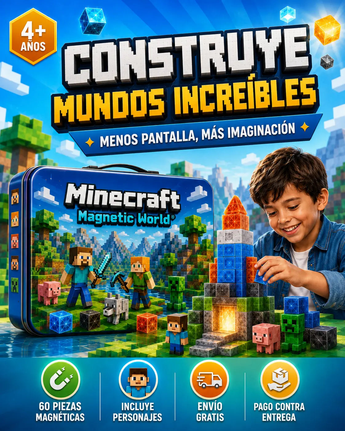 🧲 Minecraft Magnetic World®