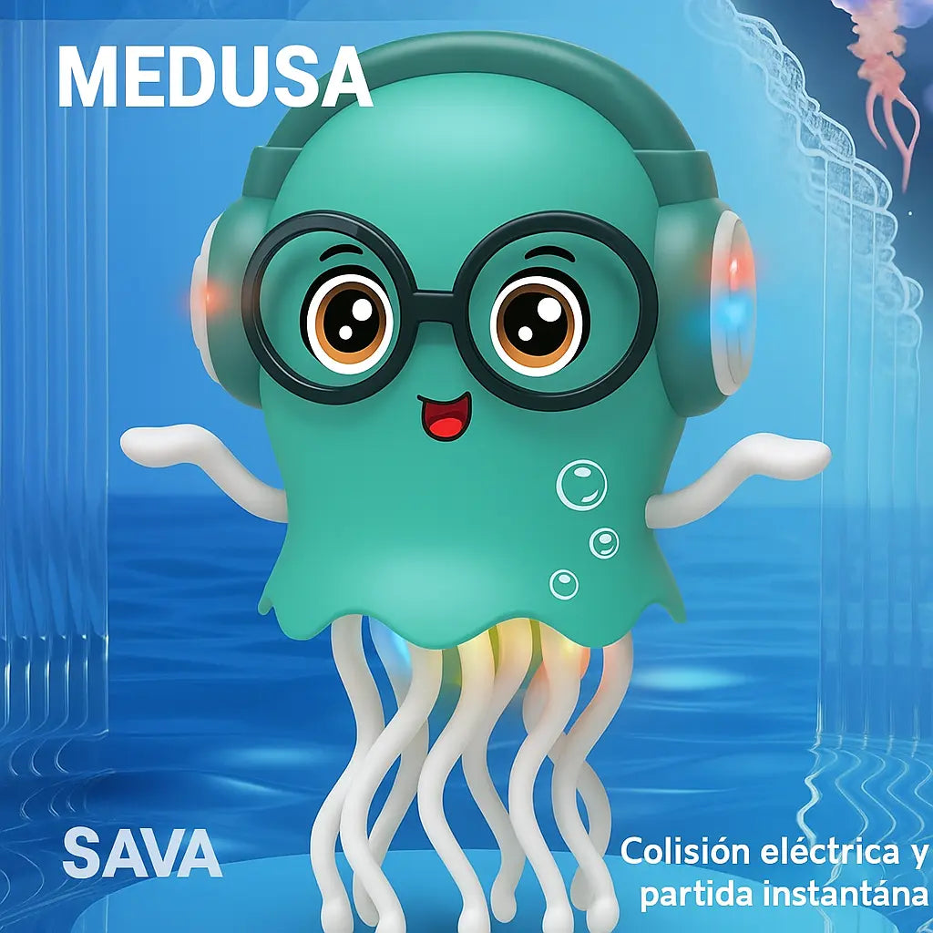 Medusa Eléctrica para Niños 🪼