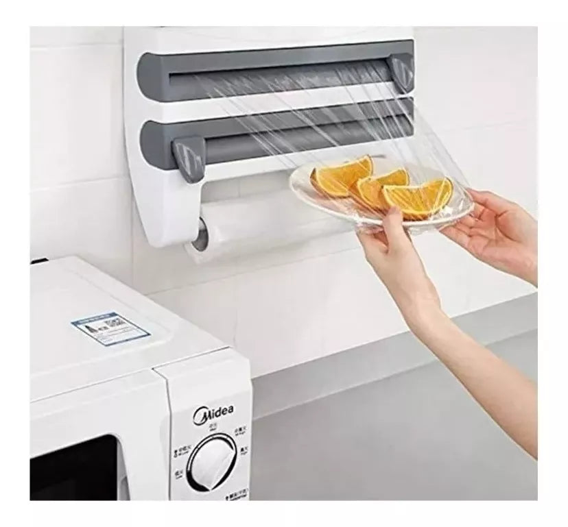 Dispensador Papel Cocina 4 en 1