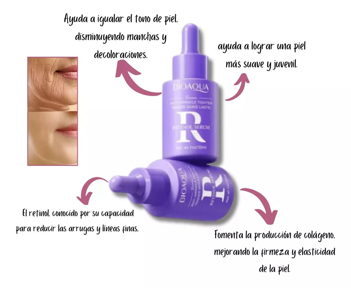 Serum Retinol 😍 + Obsequio Contorno Ojos (Envío Gratis 🚛)