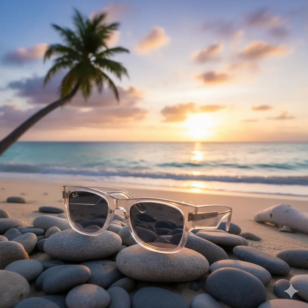 Gafas de Sol 🕶️ Wayfarer UV400 Transparentes