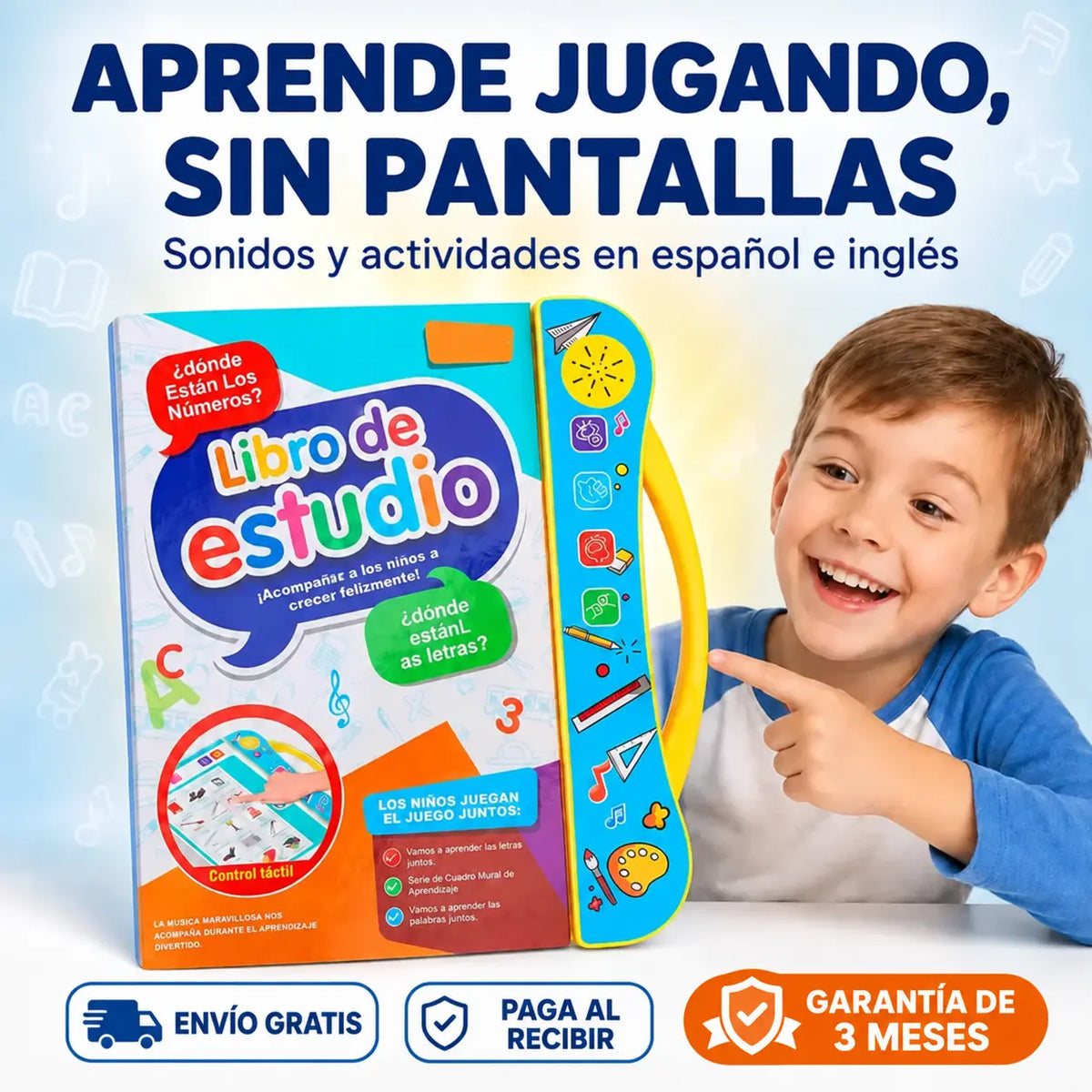 Libro Didáctico con Sonidos 🎶