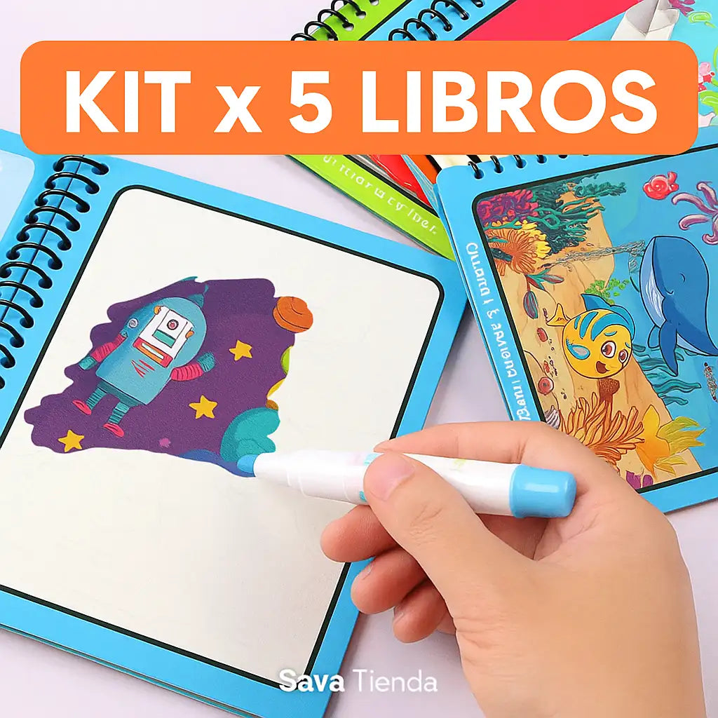 AGUA WOW! Libros mágicos para colorear, carga de agua el pincel y descubrí los colores 💫, ¡Una vez que se seque se vuelve blanco y usalo otra vez! | Giro Didáctico Rosario AGUA WOW! Libros mágicos para colorear, carga de agua el pincel y descubrí los colores 💫, ¡Una vez que se seque se vuelve blanco y usalo otra vez! | Giro Didáctico Rosario