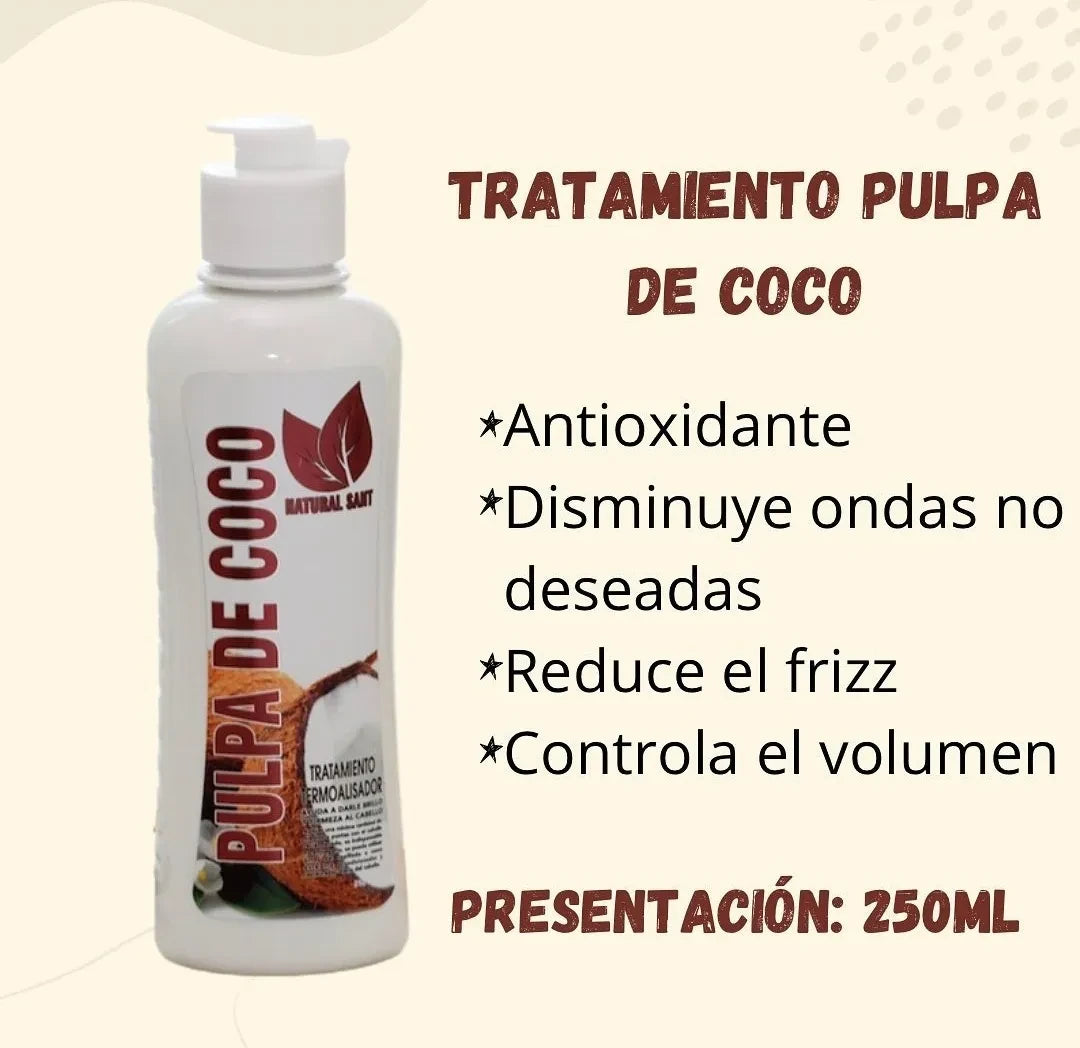 Tratamiento Termoprotector Pulpa de Coco