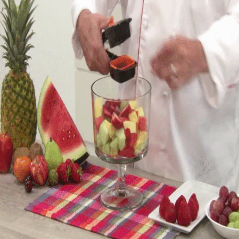Picador De Frutas Y Vegetales 5 En 1 Quick🍎🧅🥕 (LIBROS ONLINE RECETAS GRATIS)